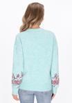 Джемпер IZIA SWEATER, Aqua/Blue - фото 3