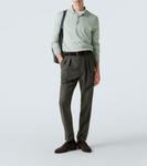 Хлопковая поло Loro Piana, Pale Leaf - фото 2