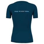 Футболка Karpos Coppolo Merino, синий - фото 2