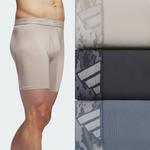 Боксеры Adidas Microfiber 3-Pack Boxer Briefs, цвет Beige/Carbon/Onix - фото 6