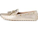 Лоферы Cole Haan Gissella Drivers, цвет Soft Gold Metallic Leather - фото 4