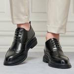 Туфли мужские низкие черный/черный Kaiser - фото 6