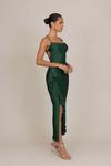 Платье WAL G. WEDDING GRACE RUFFLE MAXI, Forest Green/Dark Green - фото