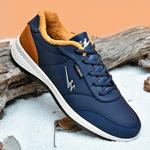 Кеды мужские, обувь для скейтбординга низкая желтый/синий/белый Binary - фото 3