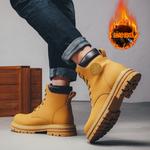 Мужские ботинки Cahhrrn X Martin Boot Men Beige Josiny - фото 23