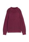 Джемпер TOM TAILOR Jumper, Red Rib Structure/Bordeaux - фото 5