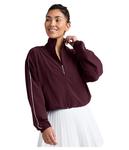 Куртка Beyond Yoga Track Jacket, цвет Black Cherry - фото