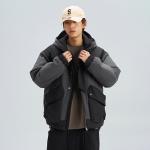 Пуховик унисекс Starter, оливковый - фото 8