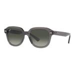 RayBan Солнцезащитные очки Ray Ban Erik Square Frame, Gray - фото