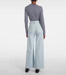 Широкие брюки Le Slim Palazzo Frame, Feather - фото 3