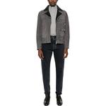 Джинсы Slim Fit с вышитым логотипом Brunello Cucinelli, индиго - фото 3