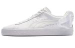 Кроссовки PUMA Basket Bow Jr Skateboarding Shoes White Women's - фото