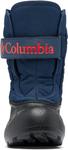 Columbia unisex-child Powderbug Snowlite Strap, Collegiate Navy/Spicy - фото 3