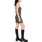 Облегающее платье с монограммой Misbhv, черный - фото 3