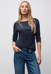 Топ Street One BASIC LANGARM, Blau/Dark Blue - фото