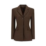 Куртка Magda Butrym Blazer 'Brown' - фото