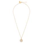 Кулон-подвеска с логотипом COACH, золотой - фото