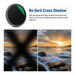 Фильтр Neewer 2-in-1 Combination Variable ND & CPL Filter 66601419 - фото 3
