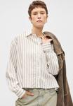 Блуза Marc O'Polo BLOUSE FLARED BOXY SHAPE KENT COLLAR LONG SLEEVE STRIPES, White - фото 6