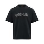 Футболка мужская CAT, темно-красный - фото 3