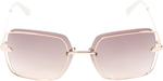 Очки GUESS GF6130, Shiny Rose Gold/Gradient Bordeaux - фото 2