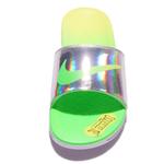 Шлепанцы Nike Benassi унисекс, Acid Yellow - фото 3