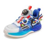 Детские кроссовки Mid-Top WARRIOR, синий/черный/белый - фото 3