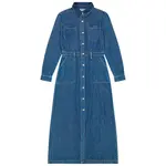 Платье Lee Denim Utility long, синий - фото 3