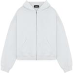 Cap Zip up Hoodie WE11DONE, белый - фото