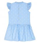 Платье Rita с цветочным принтом La Coqueta, синий - фото 4