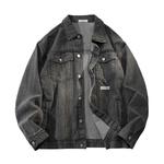 LIVINGTOWN Джинсовая куртка унисекс, Washed Yellow Mud+Sweatshirt - фото 2