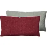 Наволочки Biberna, Dunkelrot-grau - фото 2