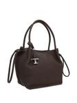 Сумка-шоппер Tod's T Timeless, коричневый - фото 3
