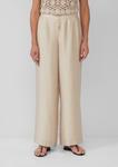 Брюки свободного кроя s.Oliver BLACK LABEL, бежевый - фото 2