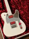 Fender John 5 Ghost Telecaster с кленовым грифом в цвете Арктический белый - фото 8