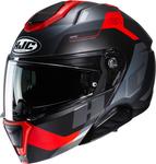 Шлем HJC i91 carst, Black/Grey/Red - фото