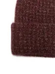Шапка в рубчик Frenckenberger, красный - фото 3
