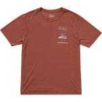 Футболка RVCA XT Stacks Short-Sleeve RVCA, Dusty Red - фото 2