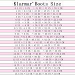 Женские лаковые ботильоны на блок-каблуке, мода Klarmar, Red 2 - фото 2