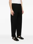 Брюки с эластичным поясом JIL SANDER, черный - фото 3