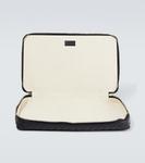 Маленький упаковочный кубик intrecciato Bottega Veneta, черный - фото 2