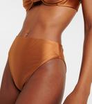 Плавки бикини с наклоном Jade Swim, коричневый - фото 4