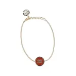 MIU MIU Браслет Brass Bracelets Women's Copper Brown - фото