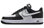 Кроссовки Nike Air Force 1 '07 Low White Swoosh Panda, черный - фото