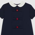 Детское платье Gucci, темно-синий - фото 4