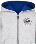 Бойс 2T-7 лого худи Tommy Hilfiger, черный - фото 5