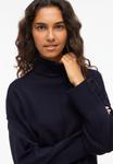 Джемпер VILA VIOSTRIA ROLLNECK, Navy/Dark Blue - фото 4