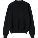 Вязаный свитер Alexander McQueen, черный - фото 4