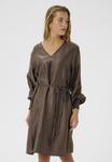 Платье Kaffe KARIZZ SHORT DRESS, Morel/Dark Brown - фото