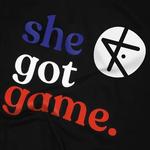 Футболка She Got Game Statement – Франция Kickz, черный - фото 4